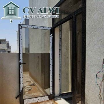 Jasa pemasangan kusen pintu jendela aluminium di Pondokgede