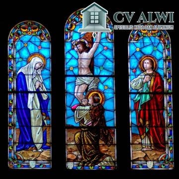 Toko Kaca Patri Berkualitas di Karawang untuk Gereja