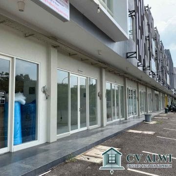 Servis Pintu Kaca Pecah Toko Busana Muslim Bekasi