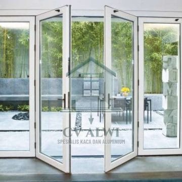 Pasang kusen aluminium Bekasi rumah minimalis modern