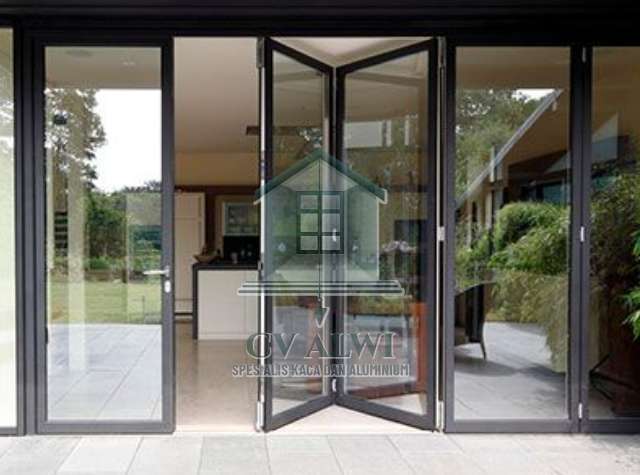 Pasang kusen aluminium Bekasi rumah minimalis modern