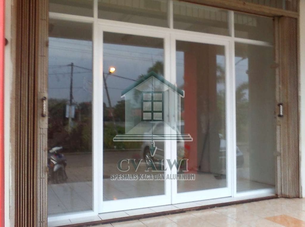 Agen pesan pintu aluminium swing ruko 10 hari selesai