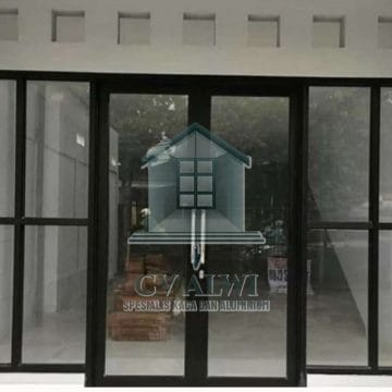 Agen pesan pintu aluminium swing ruko 10 hari selesai