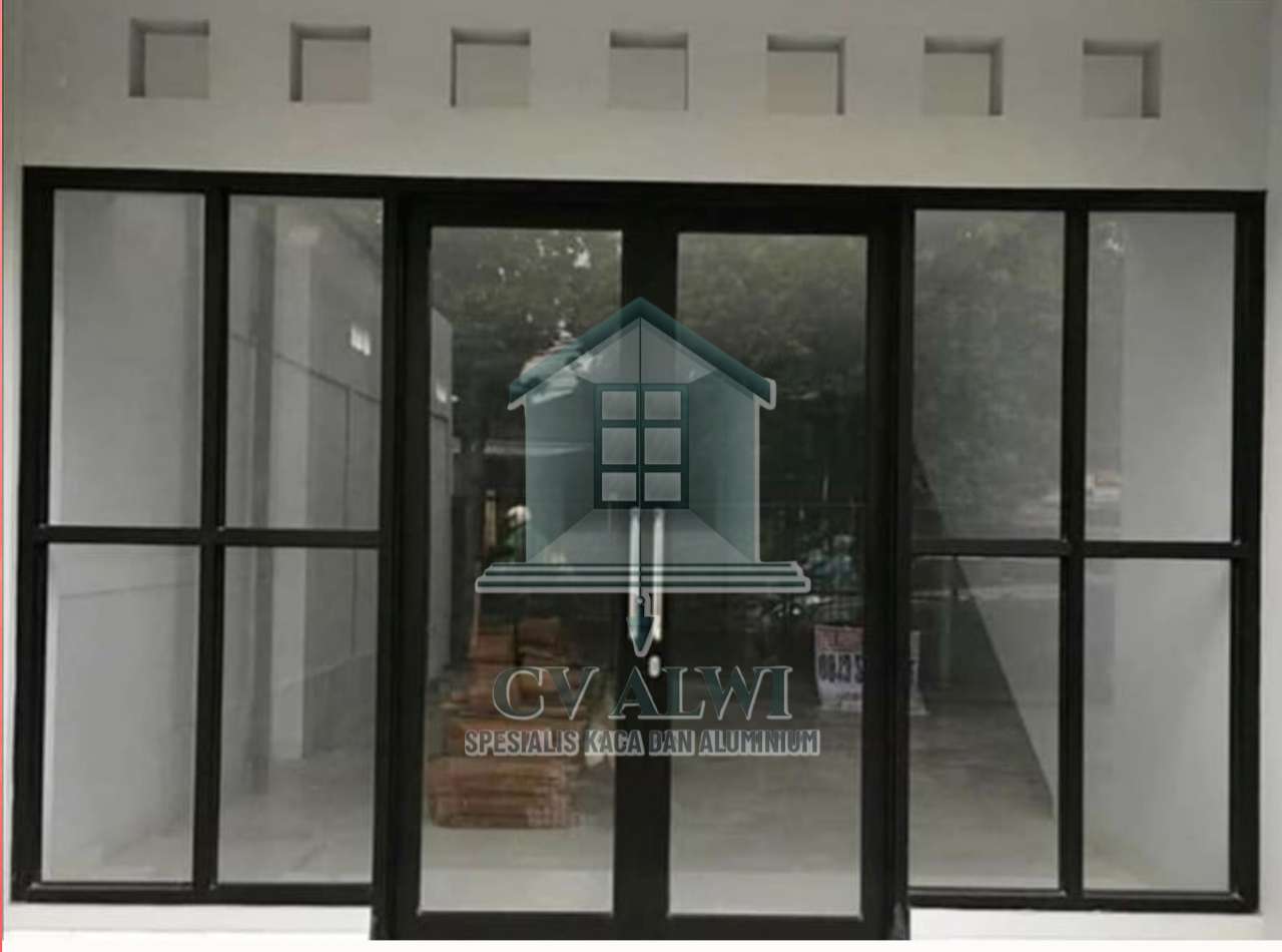 Agen pesan pintu aluminium swing ruko 10 hari selesai